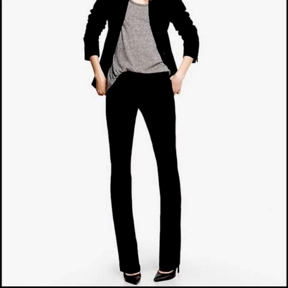 Express - Low Cut Barely Boot Cut Columnist Pant - image 1